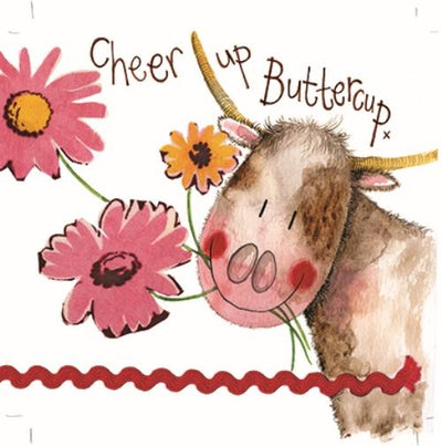 Cheer Up Buttercup- Card - Lemon And Lavender Toronto