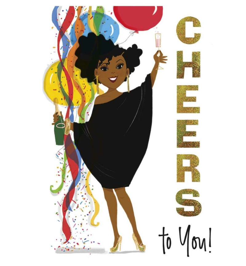 Cheers to you! Birthday Card - Lemon And Lavender Toronto