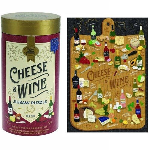 Cheese & Wine 500 Piece Puzzle - Lemon And Lavender Toronto