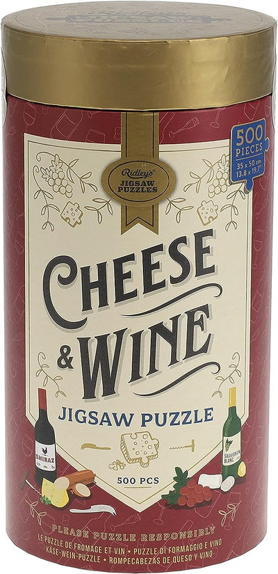 Cheese & Wine 500 Piece Puzzle - Lemon And Lavender Toronto