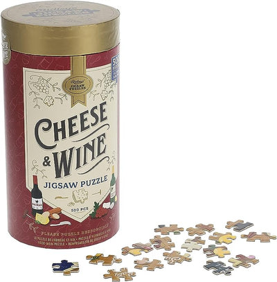 Cheese & Wine 500 Piece Puzzle - Lemon And Lavender Toronto