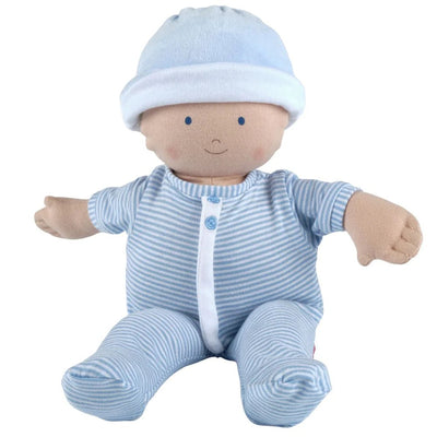 Cherub Baby in Blue Outfit- Organic Doll - Lemon And Lavender Toronto