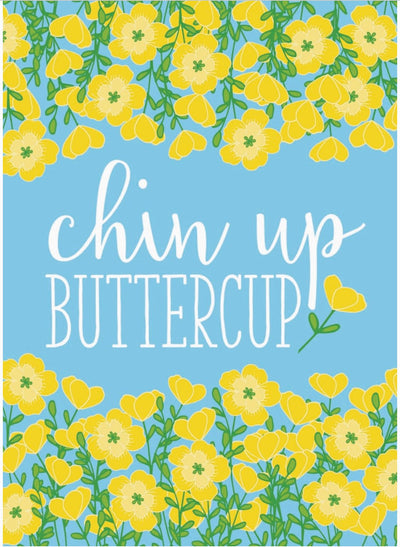 Chin Up Buttercup - Friendship Card - Lemon And Lavender Toronto