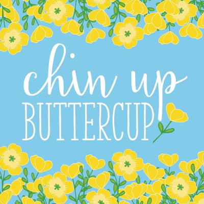 Chin Up Buttercup - Friendship Card - Lemon And Lavender Toronto