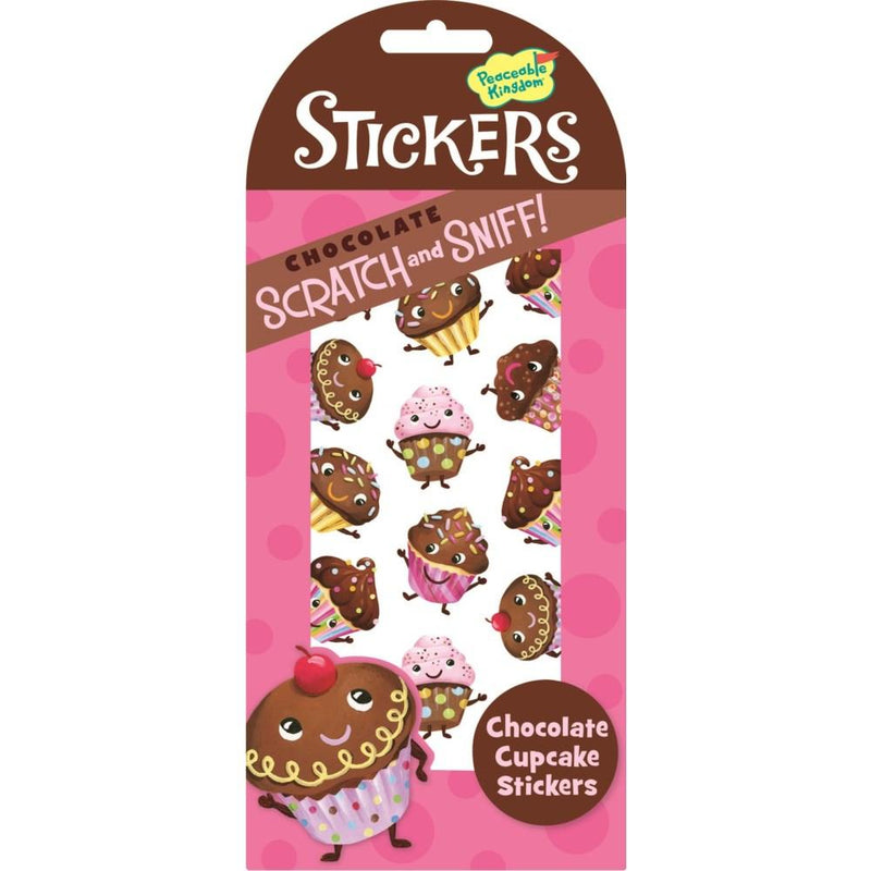 CHOCOLATE CUPCAKE SCRATCH AND SNIFF STICKERS - Lemon And Lavender Toronto