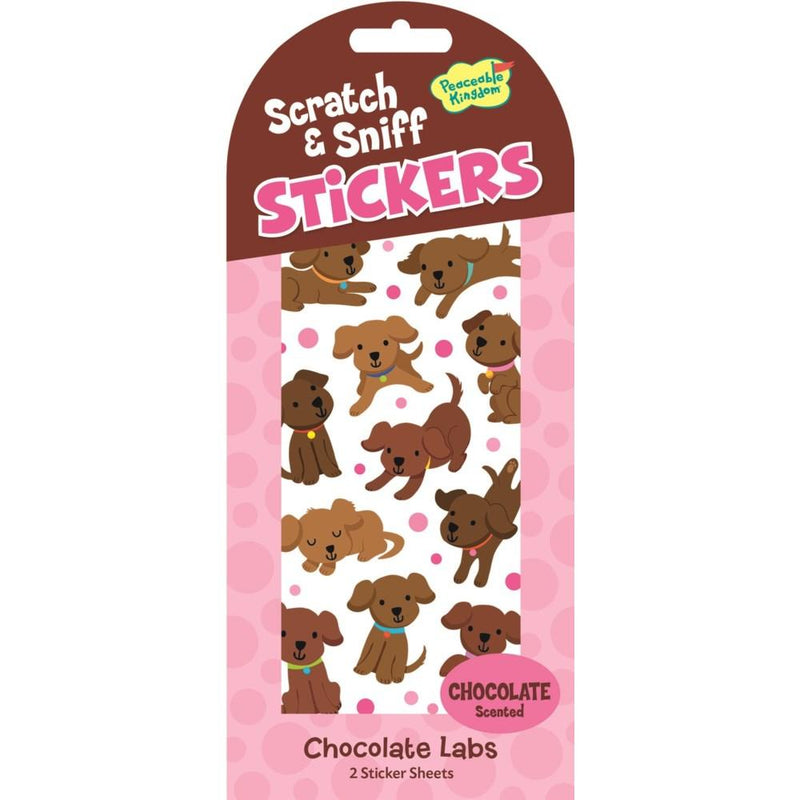 CHOCOLATE LABS SCRATCH & SNIFF STICKERS - Lemon And Lavender Toronto