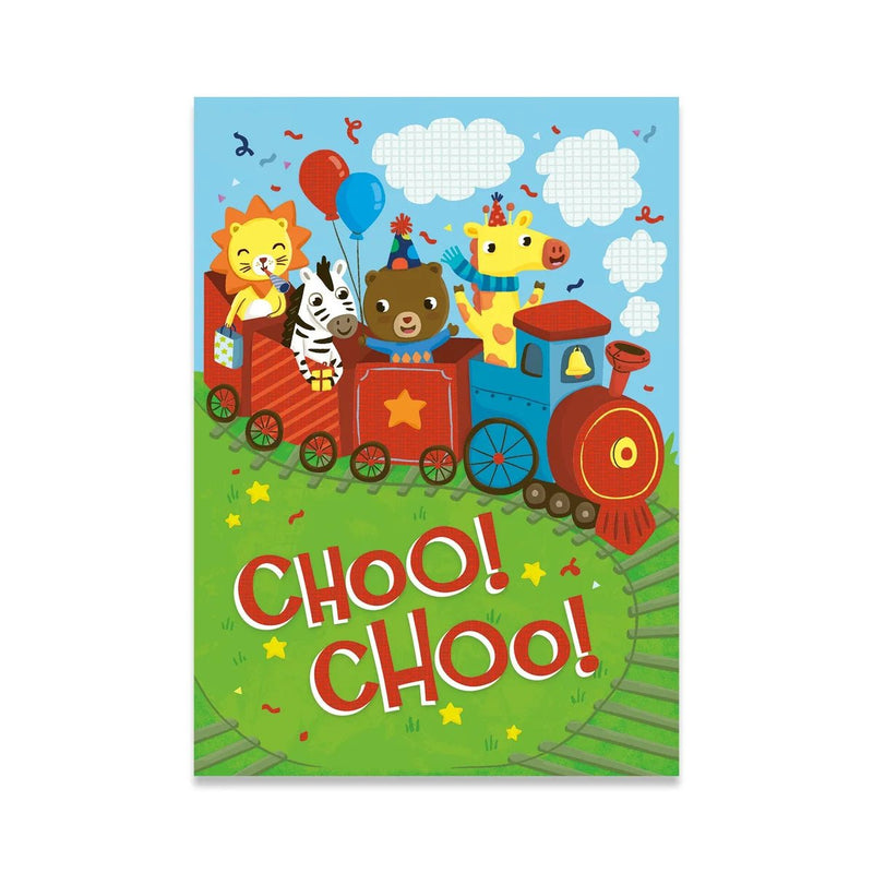 Choo Choo Train Card - Lemon And Lavender Toronto