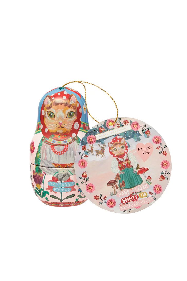 Christmas Hand Cream Novelty Tin - Lemon And Lavender Toronto