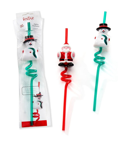 Christmas Musical Straw ( Sold Individually) - Lemon And Lavender Toronto