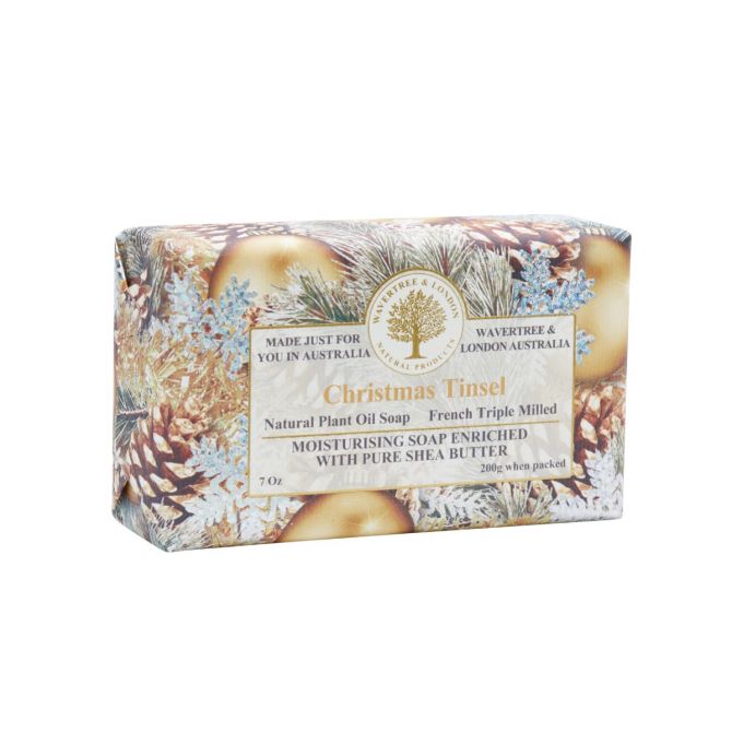 Christmas Tinsel Soap Bar - Lemon And Lavender Toronto
