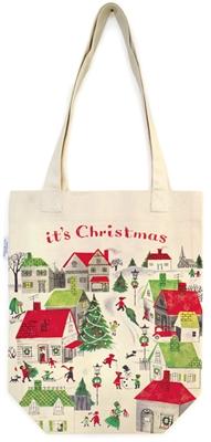 Christmas Village Tote Bag - Lemon And Lavender Toronto