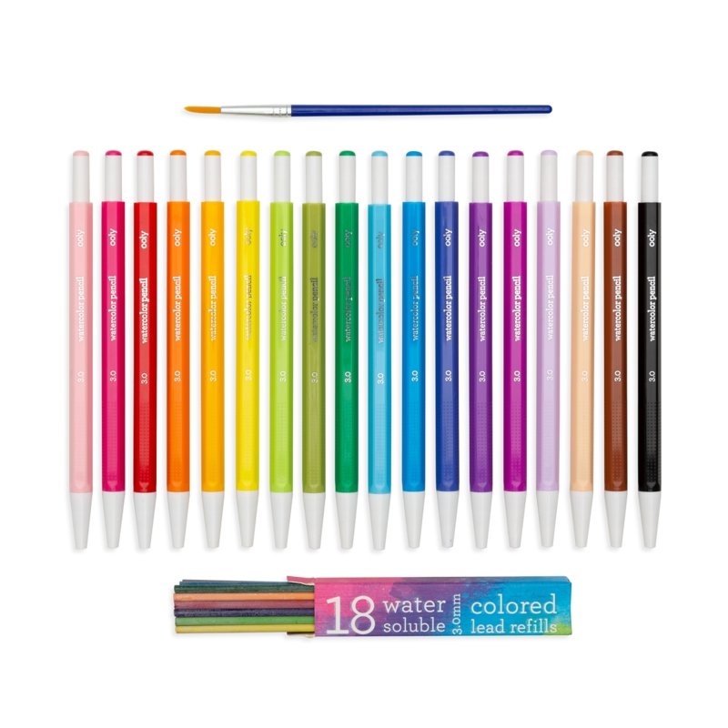 Chroma Blends Mechanical Watercolour Pencils - OOLY - Lemon And Lavender Toronto