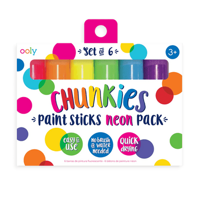 Chunkies Paint Sticks NEON (6) - OOLY - Lemon And Lavender Toronto