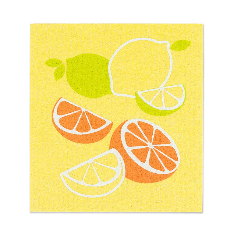 Citrus Dishcloths. Set of 2 - Lemon And Lavender Toronto
