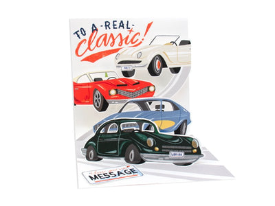 Classic Cars Pop Up Cards - Lemon And Lavender Toronto