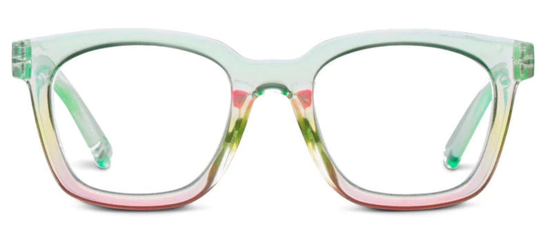 Clear Horizon Mint Pink Glasses - Lemon And Lavender Toronto