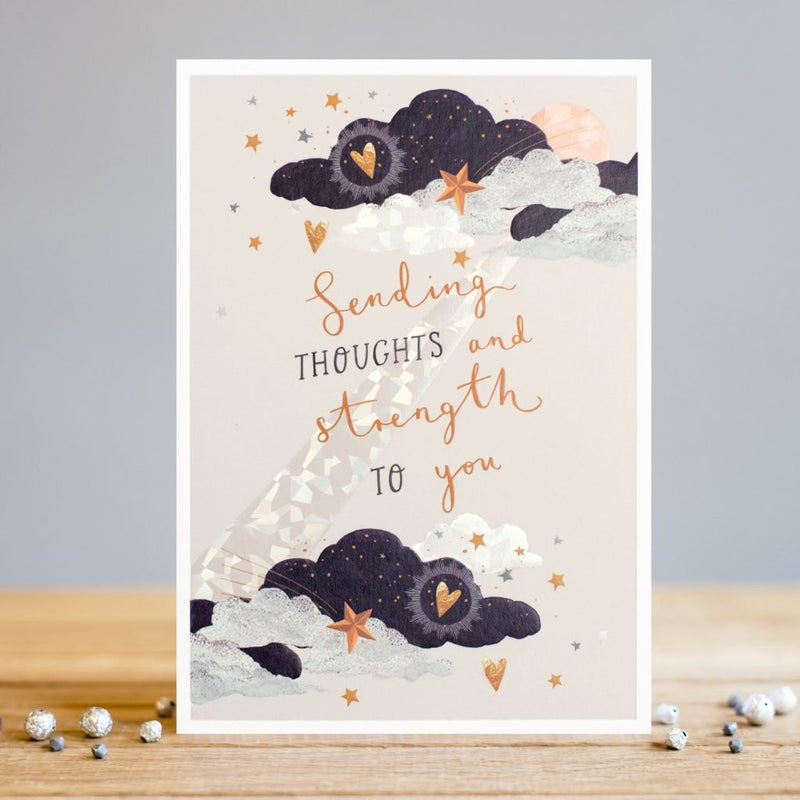 Clouds Sympathy Card - Lemon And Lavender Toronto
