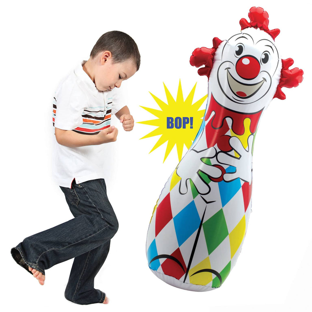 Clown Weighted Inflatable Punching Bag Kids Punching Bag
