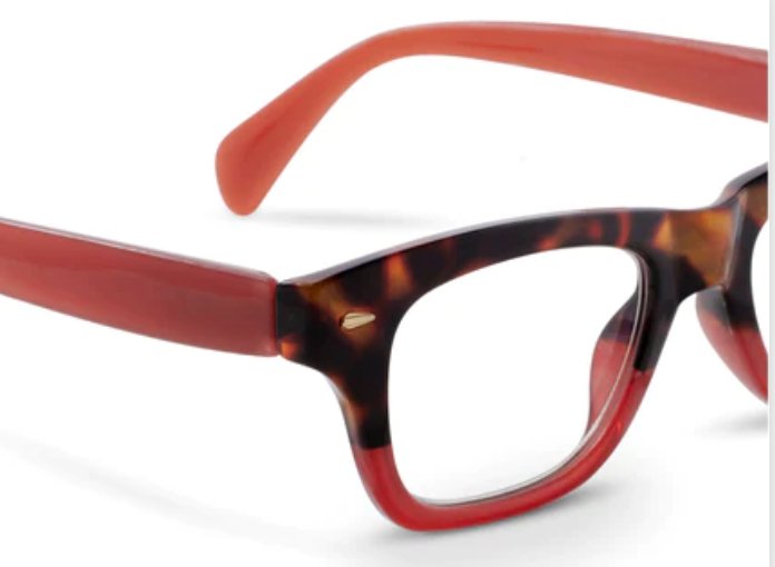 Cold Brew Tortoise Red - Peepers Reading Glasses - Lemon And Lavender Toronto