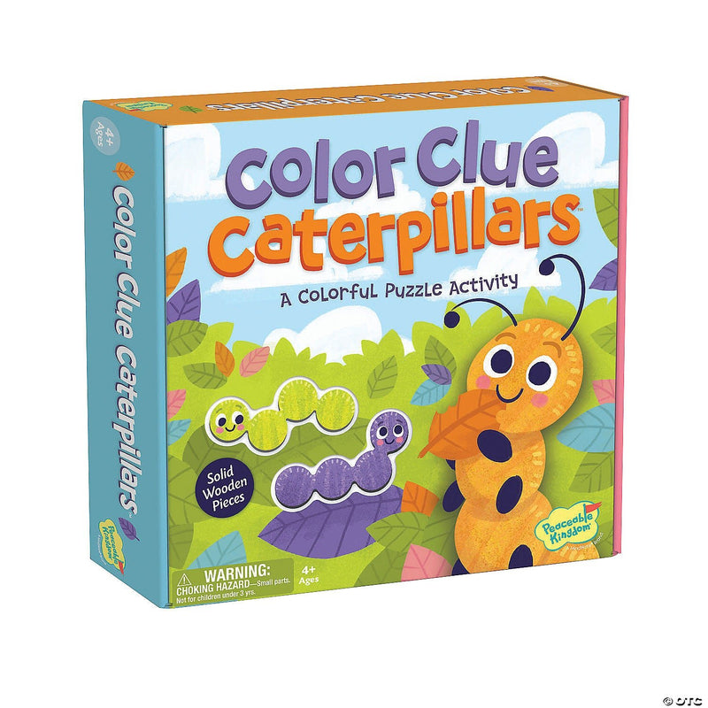 Color Clue Caterpillars - Lemon And Lavender Toronto