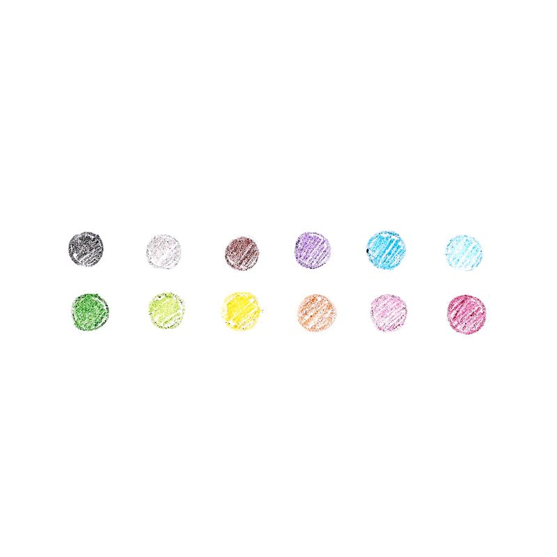 Color Doodlers fruity scented erasable color pencils - set of 12 - Lemon And Lavender Toronto