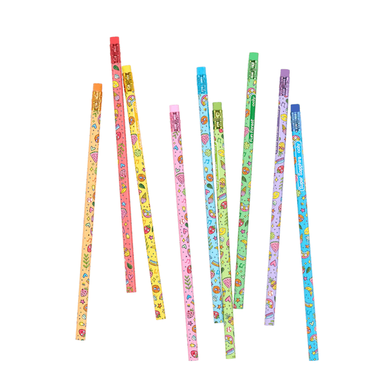 Color Doodlers fruity scented erasable color pencils - set of 12 - Lemon And Lavender Toronto