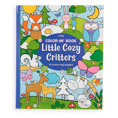 Color-in' Book: Little Cozy Critters - Lemon And Lavender Toronto