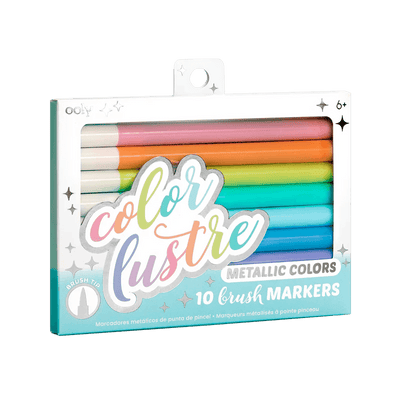 Color Lustre Metallic Brush Markers - Lemon And Lavender Toronto