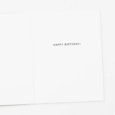 Colorblock Birthday Card - Lemon And Lavender Toronto