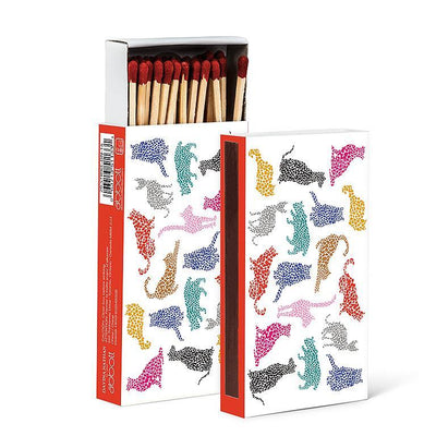 Colorful Cats Matches. 45 Sticks. - Lemon And Lavender Toronto