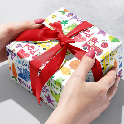 Colours Gift Wrap Roll - Lemon And Lavender Toronto