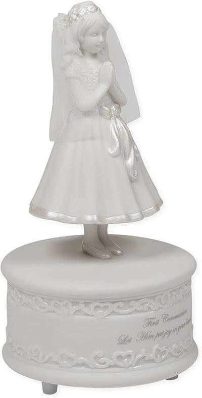 Communion Girl Musical Figurine 7.5"H - Lemon And Lavender Toronto