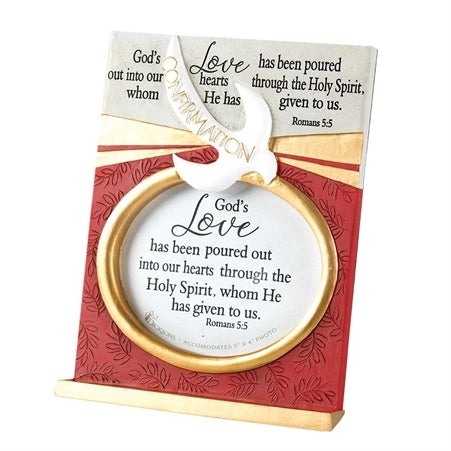 Confirmation Romans 5:5 Frame – Lemon And Lavender Toronto