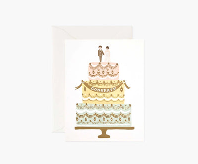 Congrats Cake Card - Lemon And Lavender Toronto