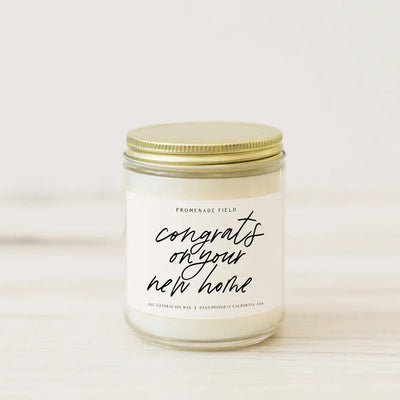 Congrats on Your New Home Soy Candle - Lemon And Lavender Toronto