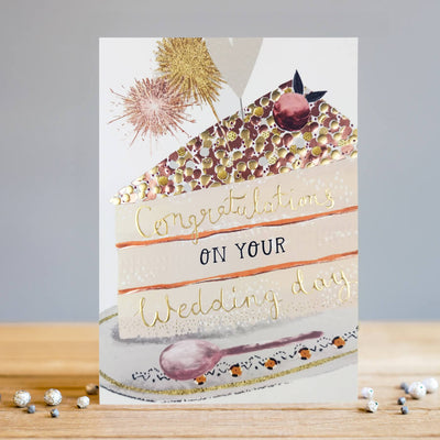 Congrats on your wedding day Card - Lemon And Lavender Toronto