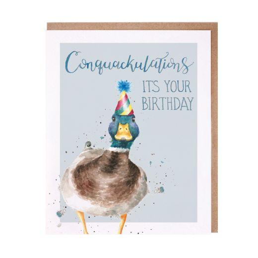 Conquakulations its your Birthday Card - Lemon And Lavender Toronto