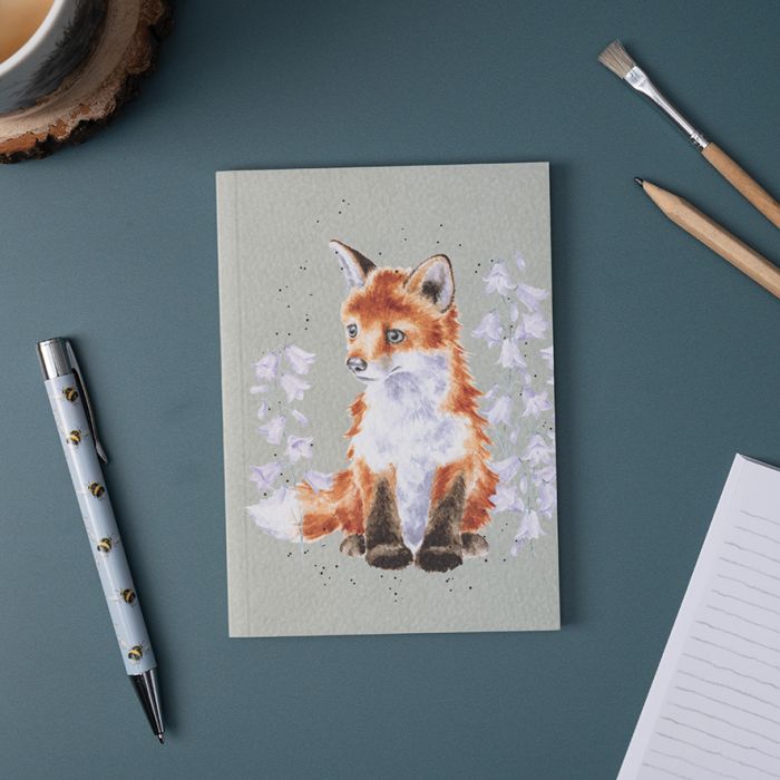 Contemplation Fox Small NOTEBOOK - Lemon And Lavender Toronto