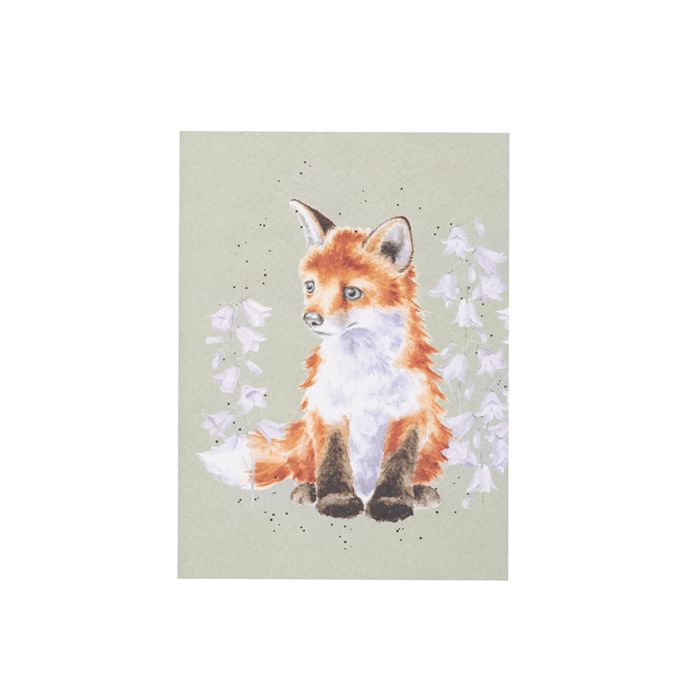 Contemplation Fox Small NOTEBOOK - Lemon And Lavender Toronto