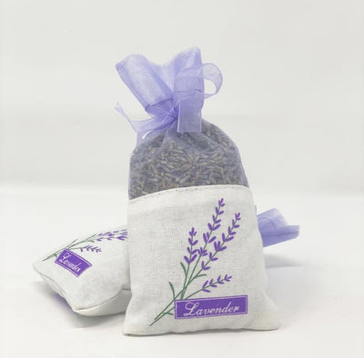 Cotton Sachets Dried Lavender | Pack of 2 - Lemon And Lavender Toronto