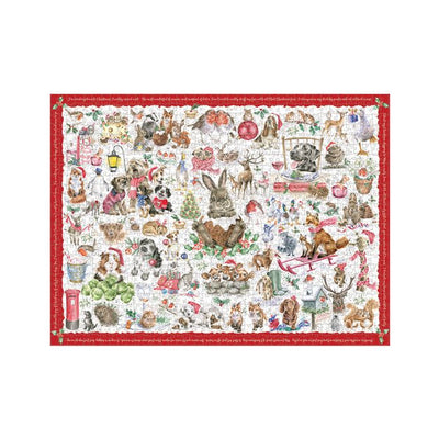 COUNTRY SET CHRISTMAS' JIGSAW PUZZLE - Lemon And Lavender Toronto