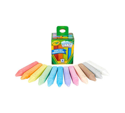 Crayola Sidewalk Chalk, 12 Count - Lemon And Lavender Toronto