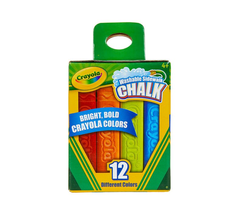 Crayola Sidewalk Chalk, 12 Count - Lemon And Lavender Toronto