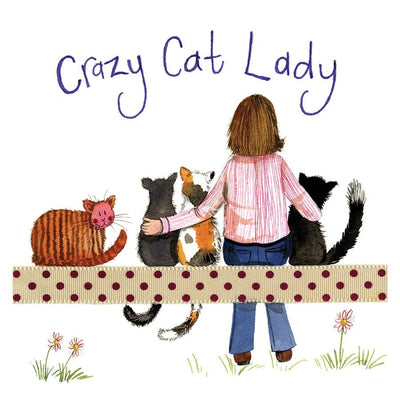 Crazy Cat Lady Coaster - Lemon And Lavender Toronto