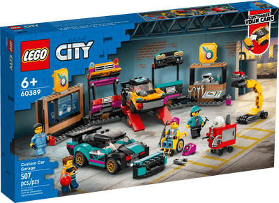 Custom Car Garage Lego - Lemon And Lavender Toronto