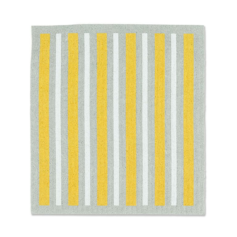 Daisies & Stripes Dishcloths. Set of 2 - Lemon And Lavender Toronto