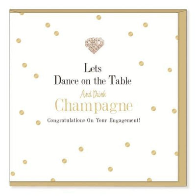 Dance on the Table - Wedding Card - Lemon And Lavender Toronto