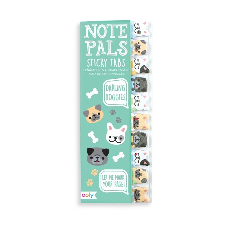 Darling Dogs - Sticky Note Tabs OOLY - Lemon And Lavender Toronto