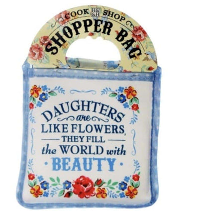 Daughters are like Flowers - Reusable Shopping Bag - Lemon And Lavender Toronto