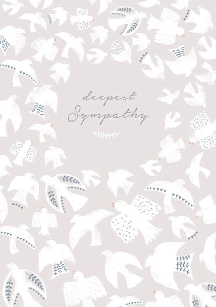 Deepest Sympathy Card - Lemon And Lavender Toronto